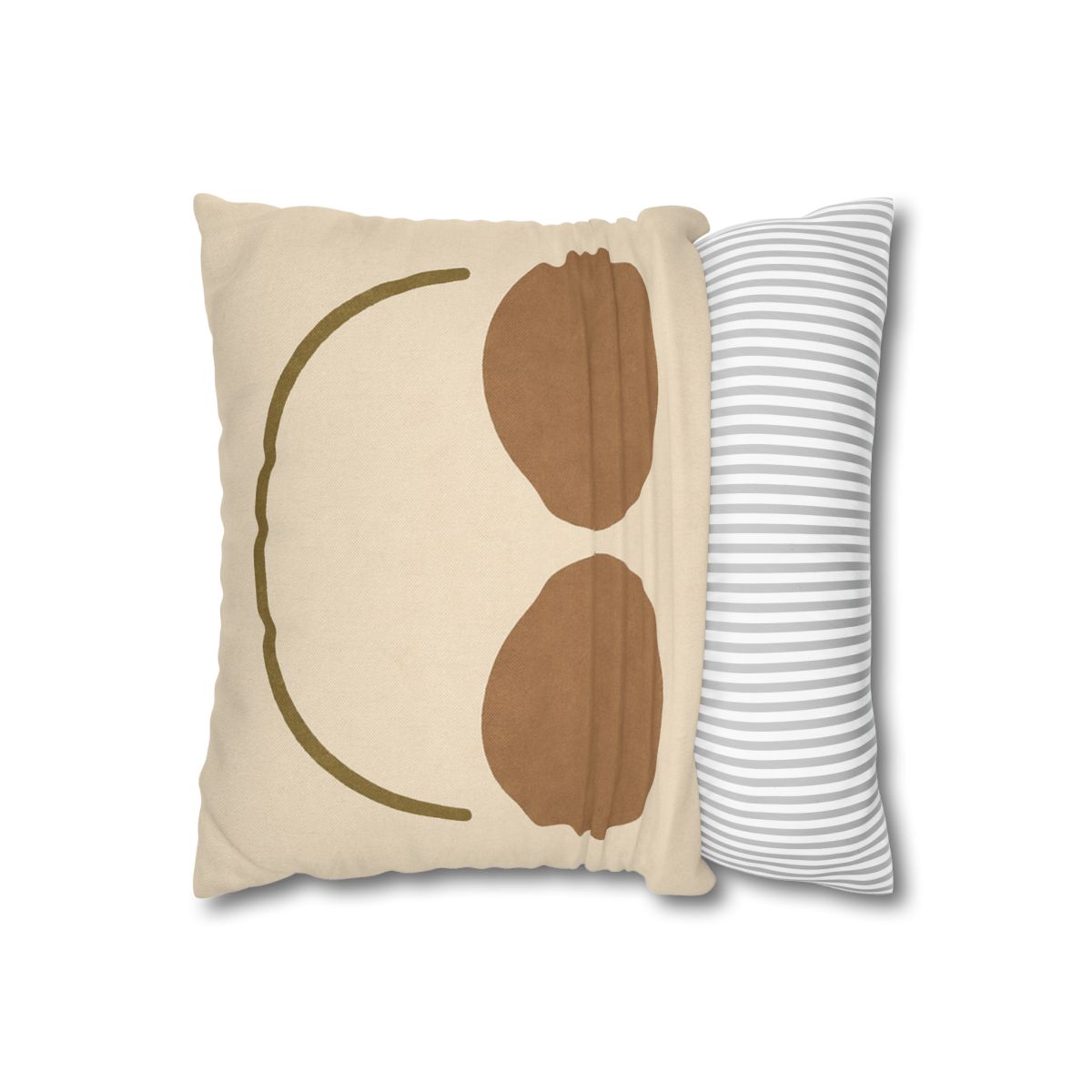 Arc Bridge Over Twin Circles personalized pillow covers
