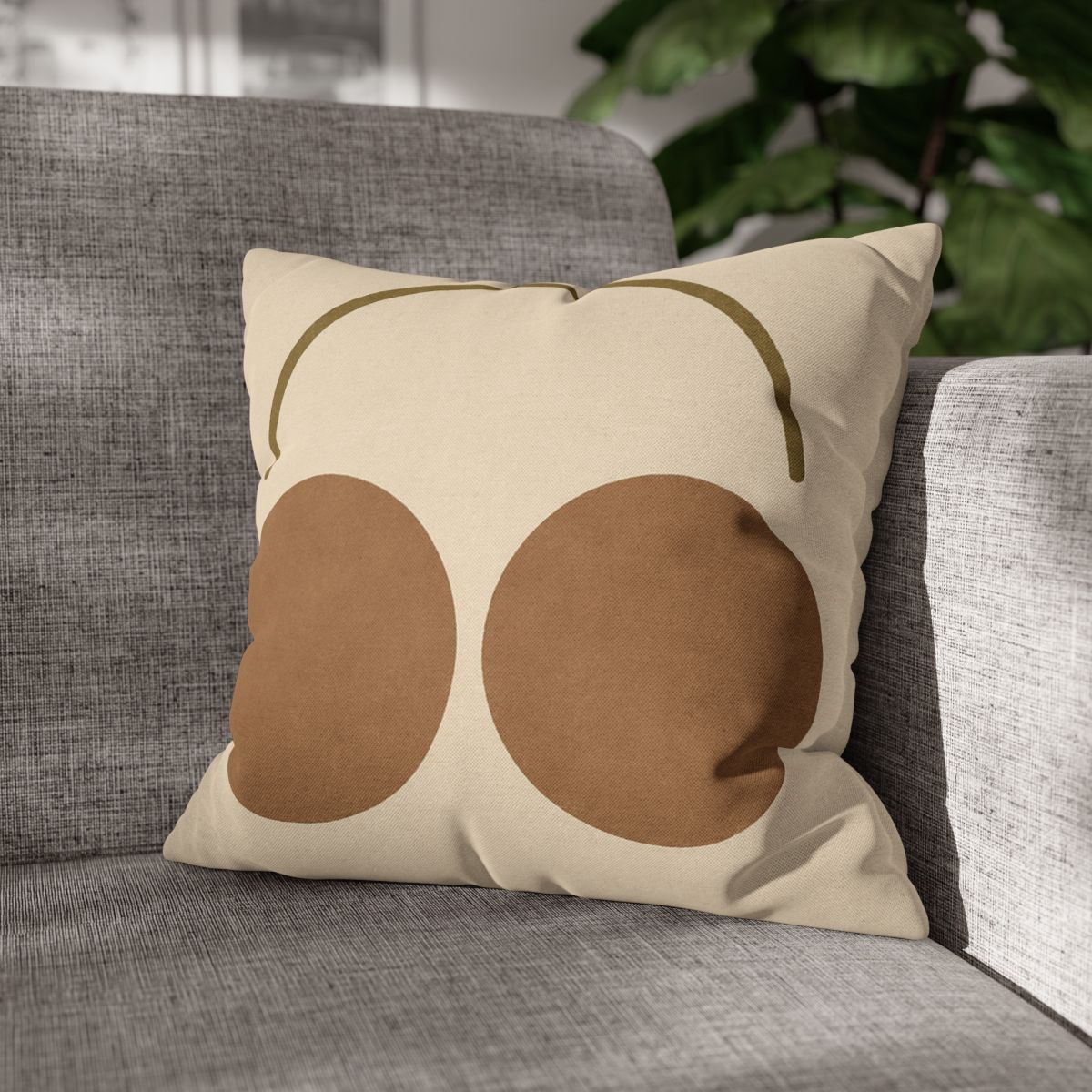 Arc Bridge Over Twin Circles personalized pillow covers