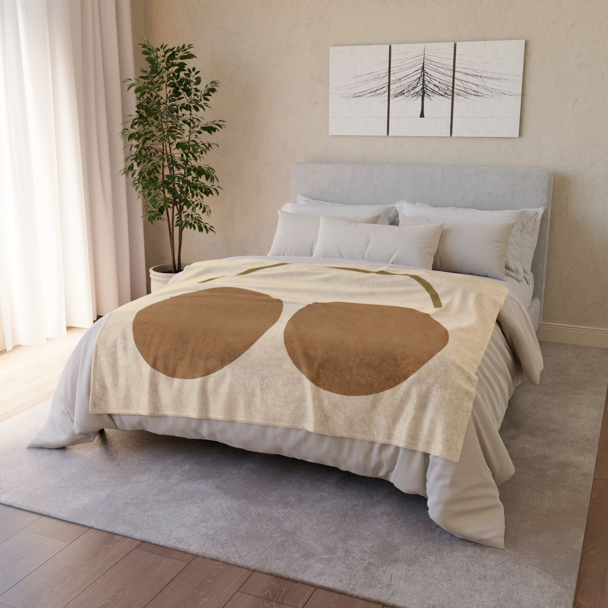 Arc Bridge Over Twin Circles unique gift blanketscustom blankets