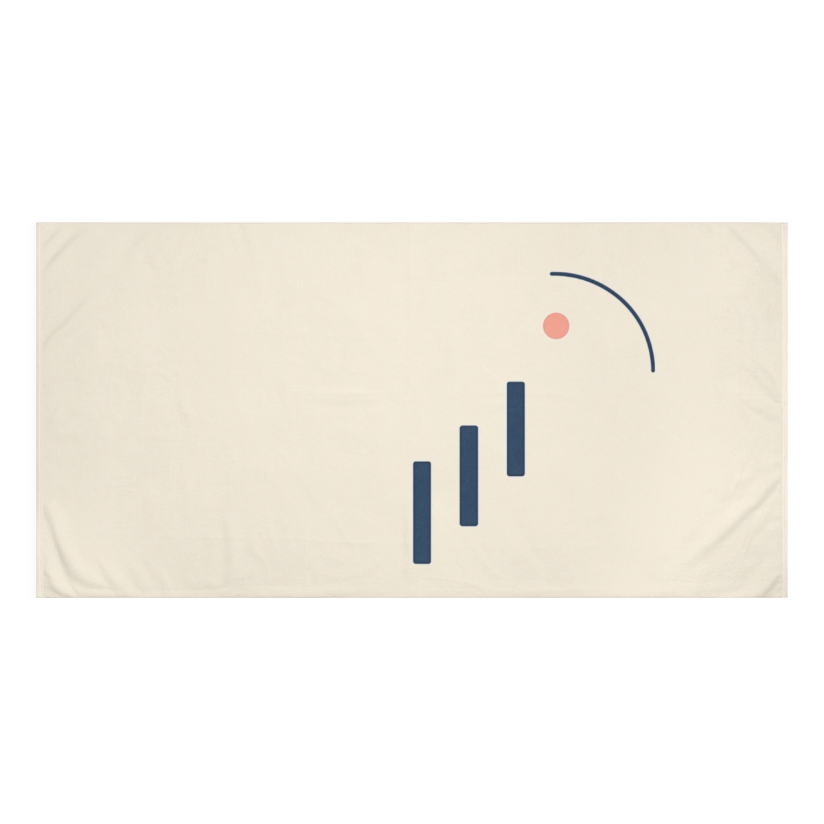 Arc Corner With Stepped Bars decorative home towelscustom towels