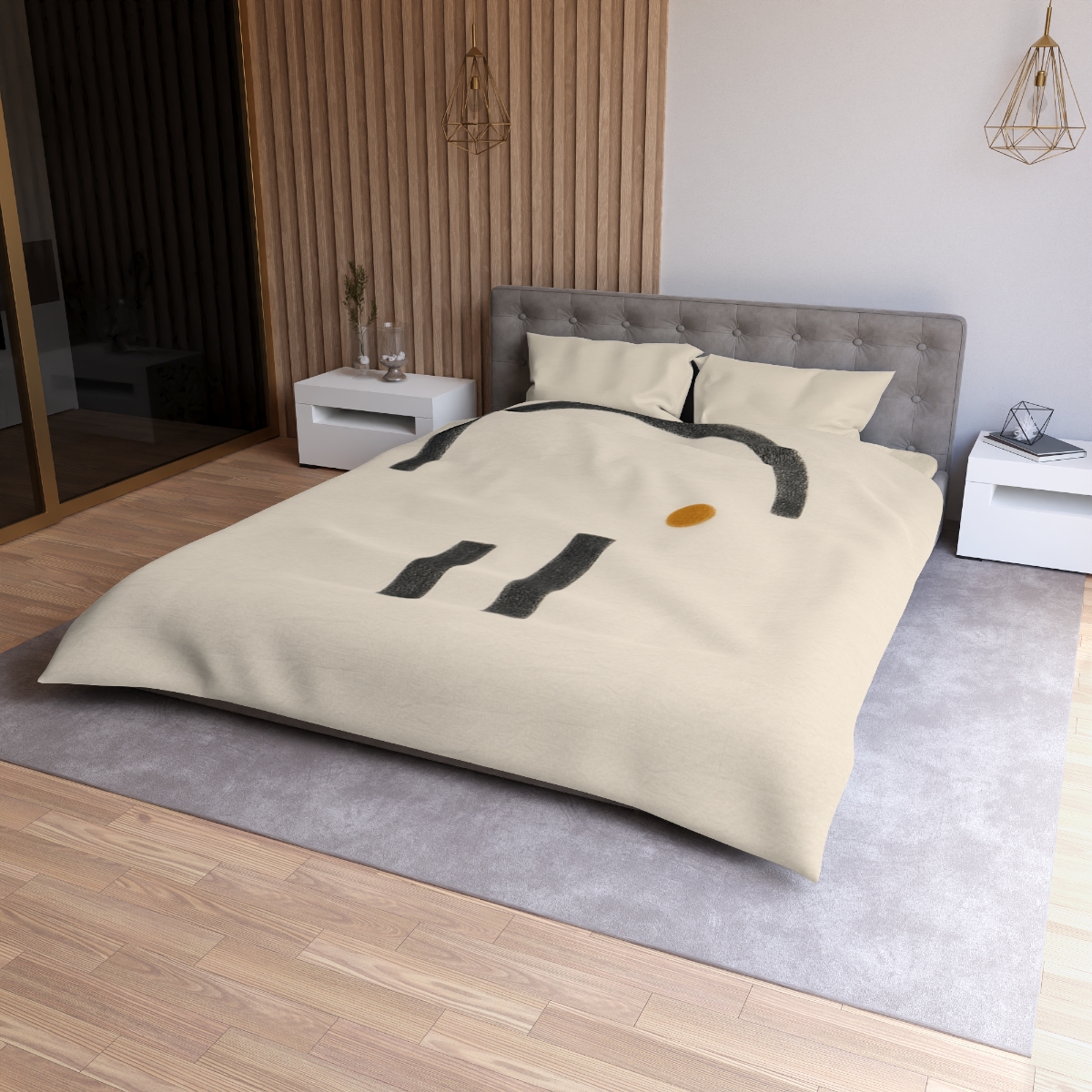 Arc Halo With Twin Bars soft comforter duvets