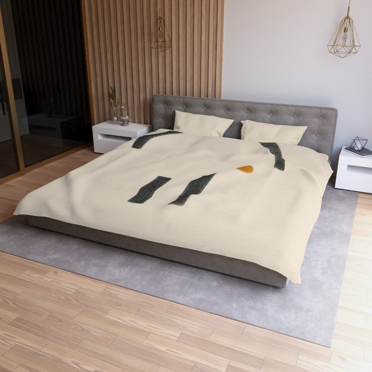 Arc Halo With Twin Bars soft comforter duvets