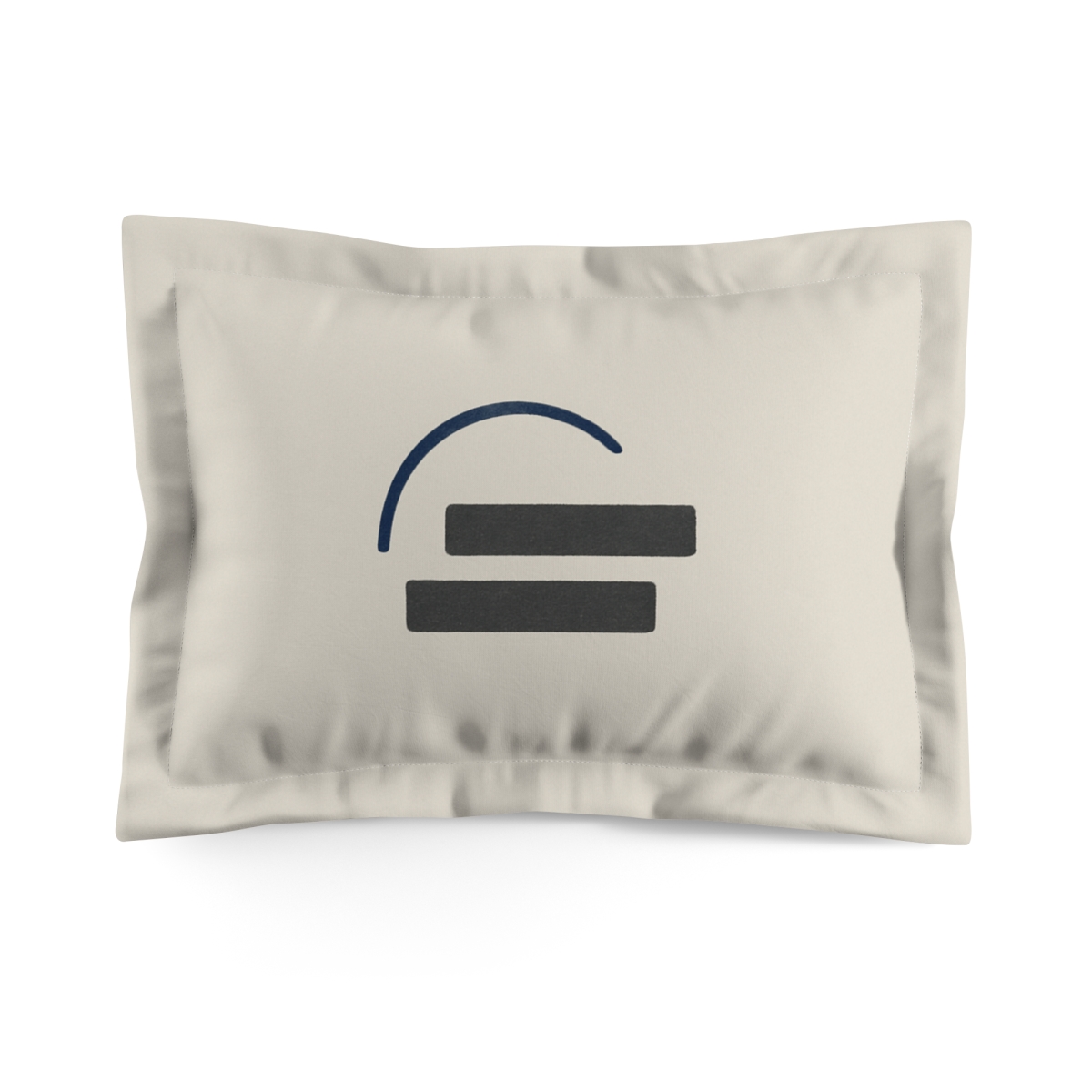 Arc Over Stacked Bars unique shape pillows