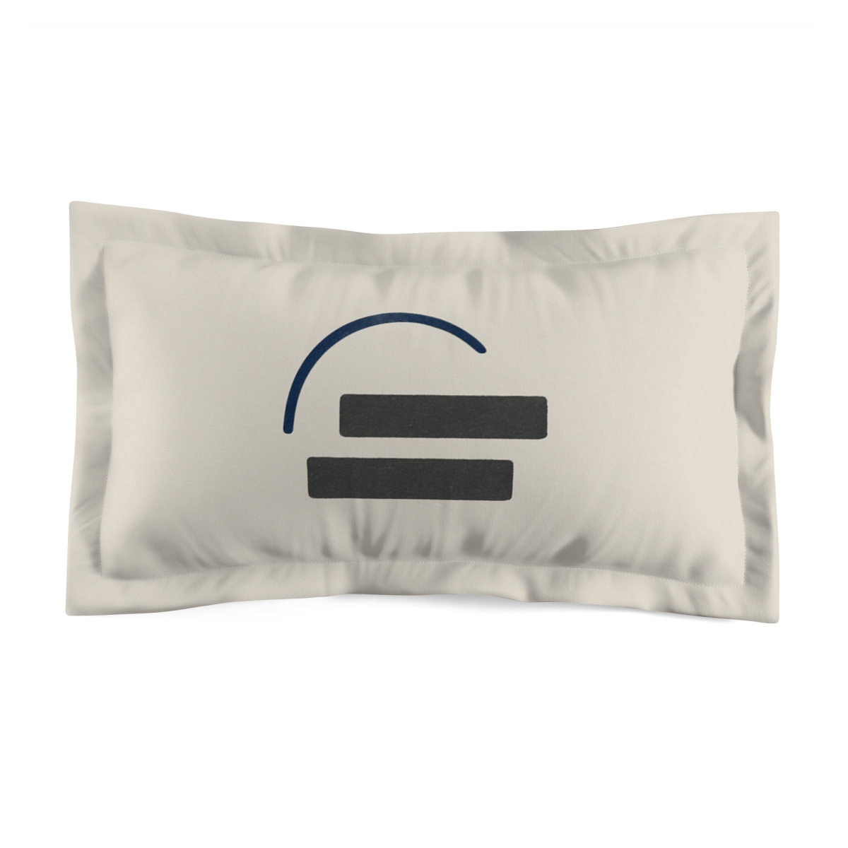 Arc Over Stacked Bars unique shape pillows