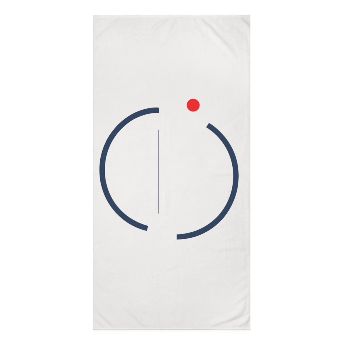 Arc Signal Pairing personalized bath towels