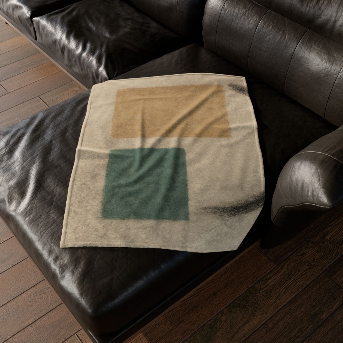 Arc Window And Twin Blocks stylish throw blankets