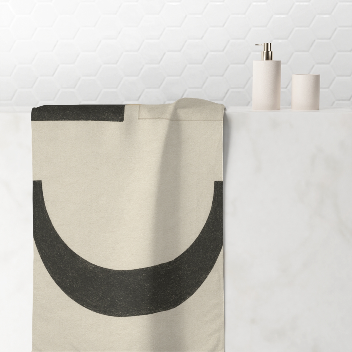 Arc Window And Twin Blocks unique gift towels