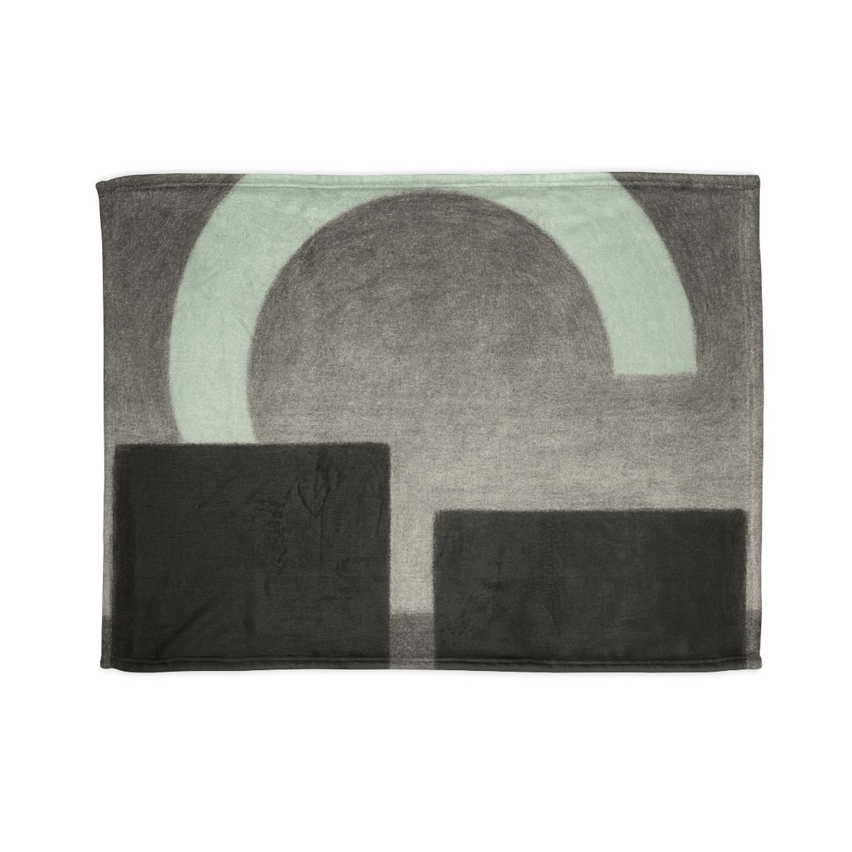 Arc Window Over Twin Blocks warm winter blankets