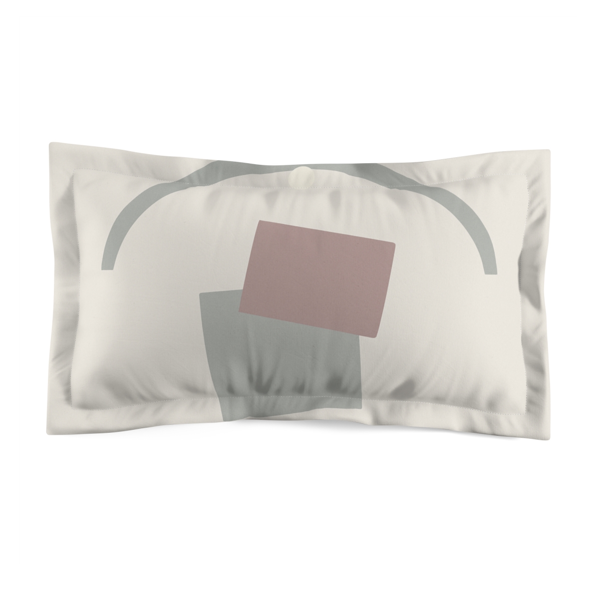 Arc Window Over Two Blocks unique shape pillows