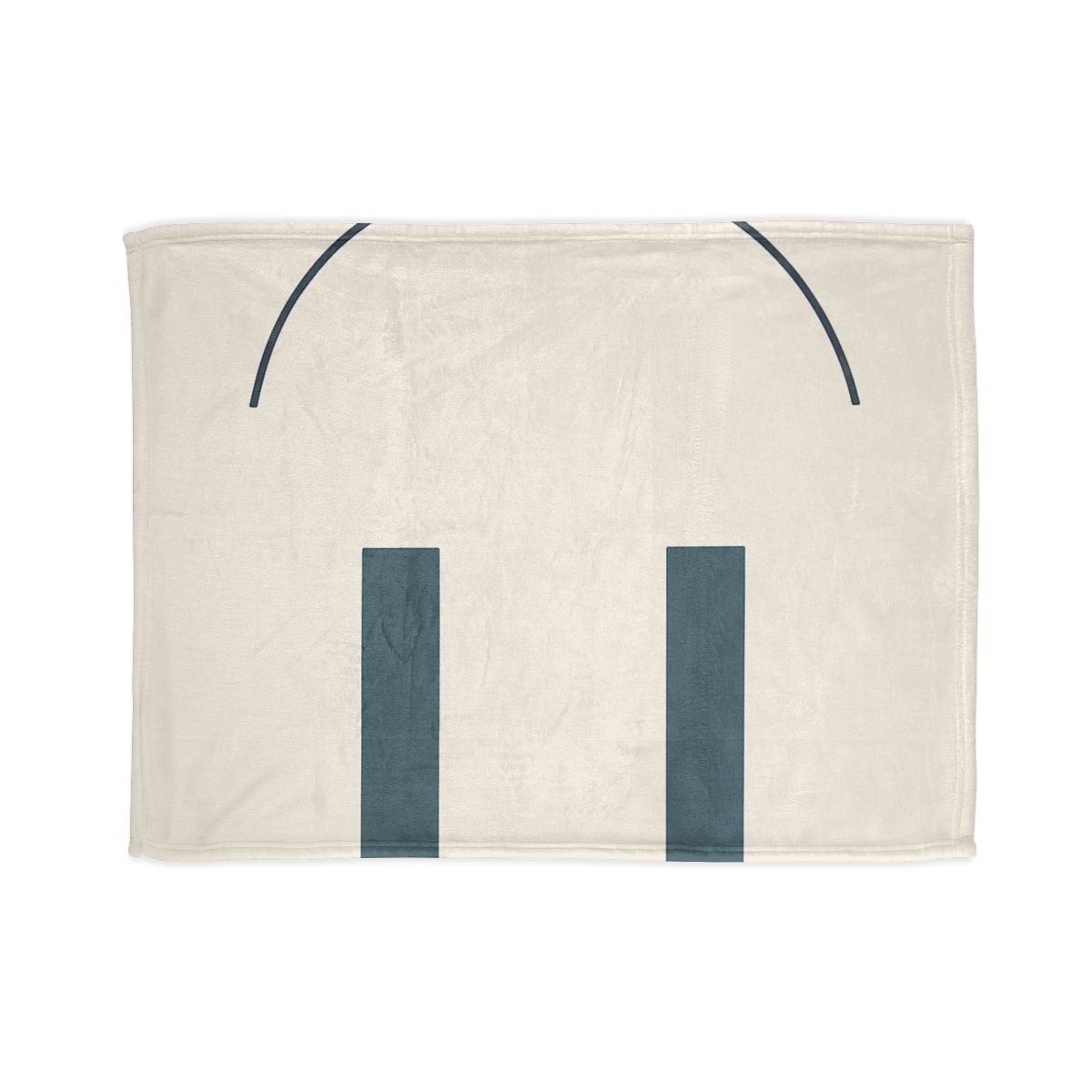Arc Window With Twin Bars designer printed blankets