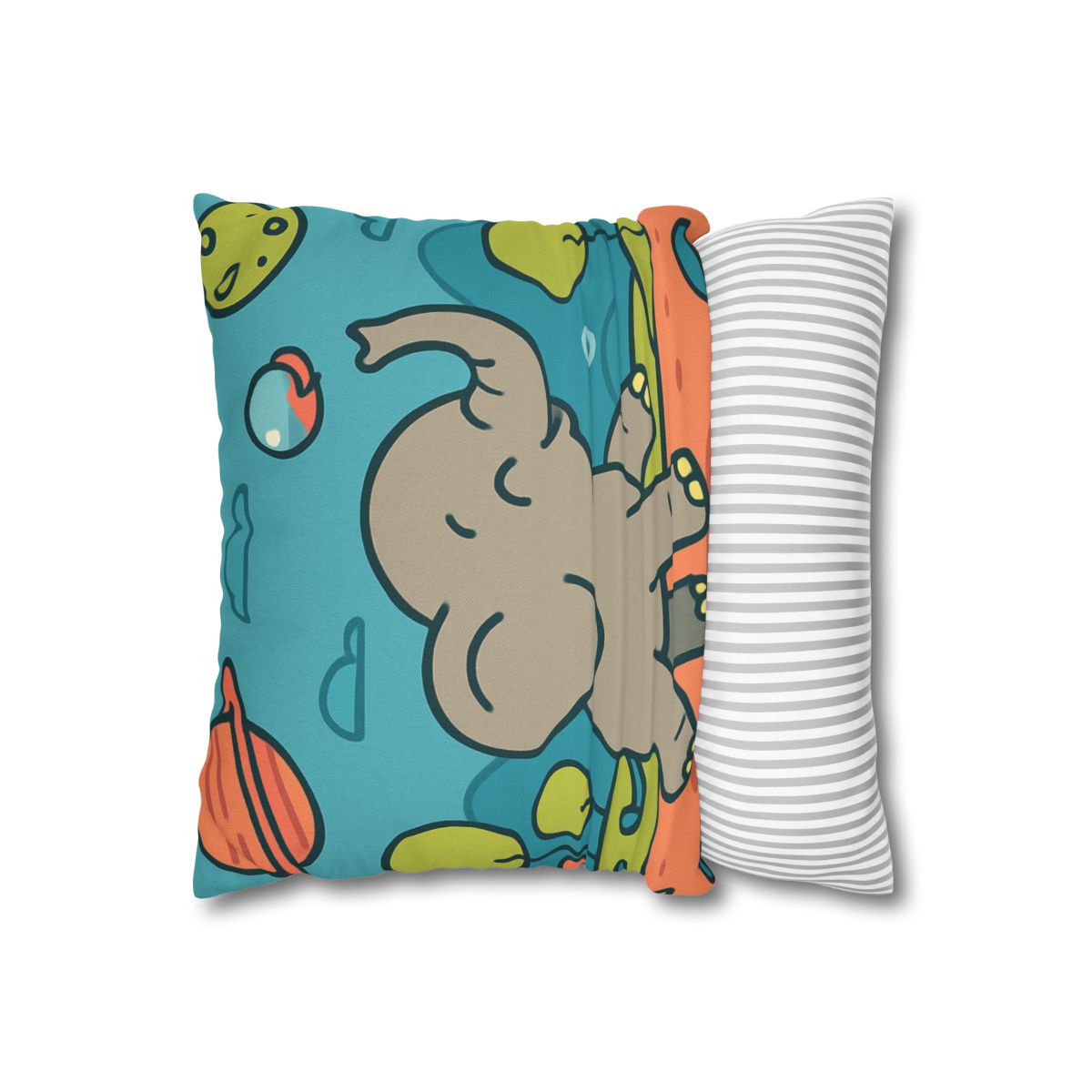 Astro Safari Elephant trendy patterned pillow cases