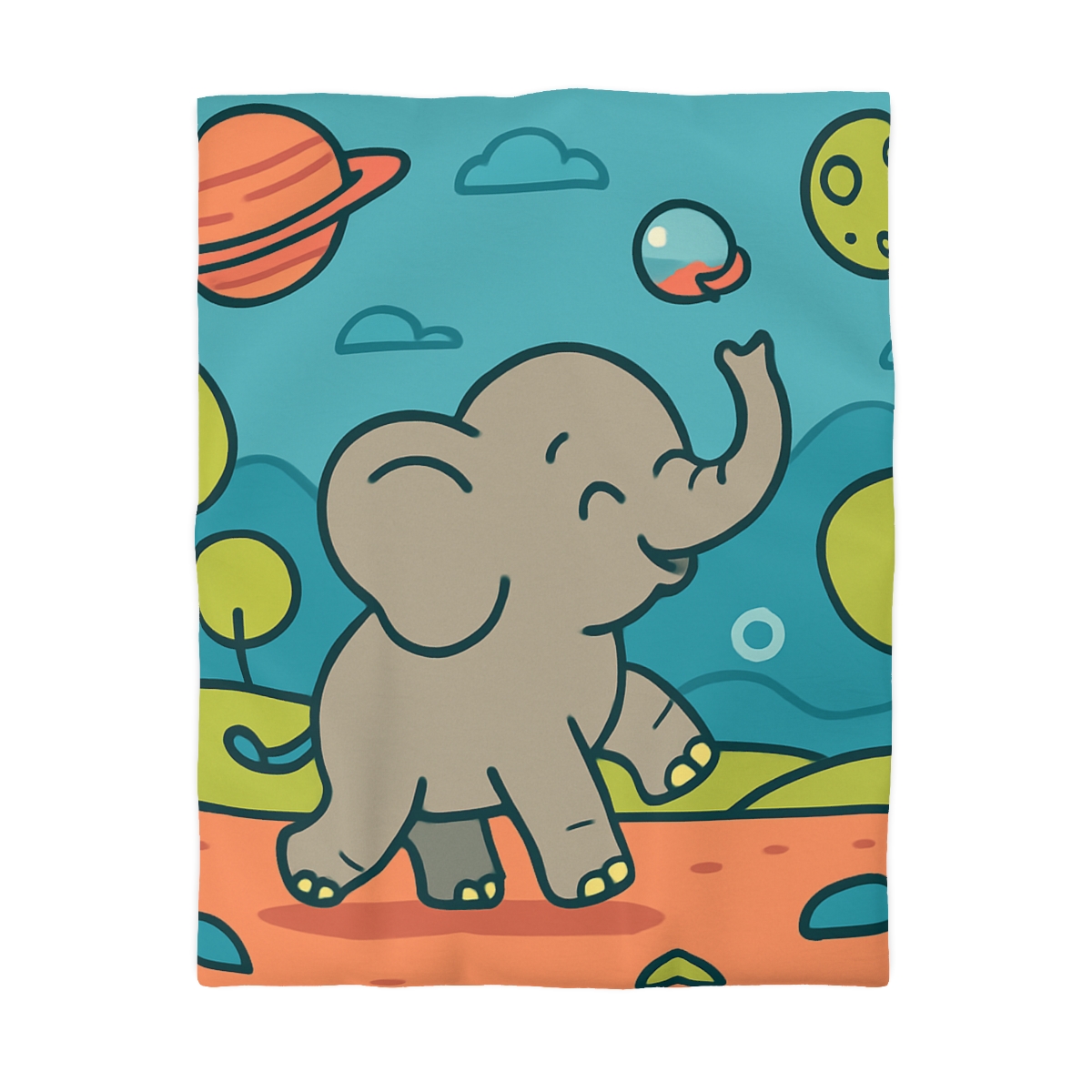 Astro Safari Elephant warm winter duvets
