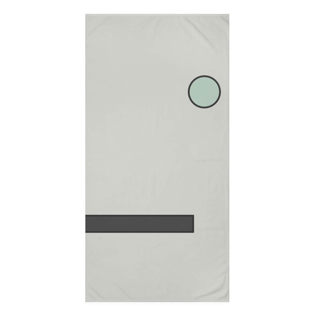 Asymmetric Bar And Dot Pairing decorative home towelscustom towels