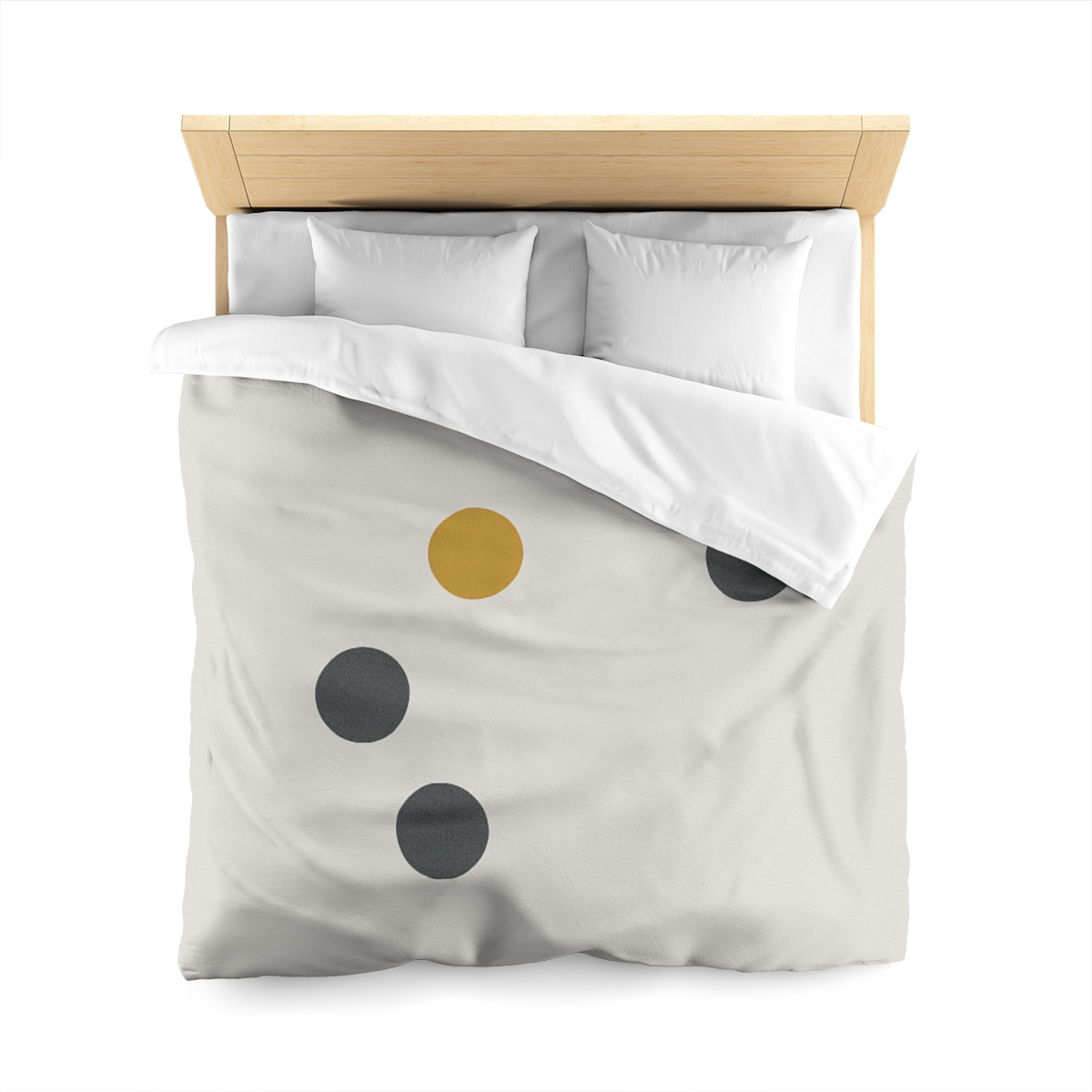 Asymmetric Dot Cluster custom duvets