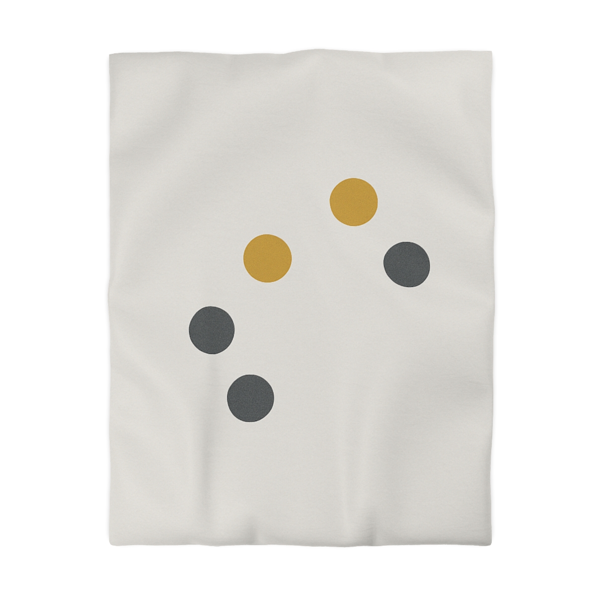 Asymmetric Dot Cluster custom duvets