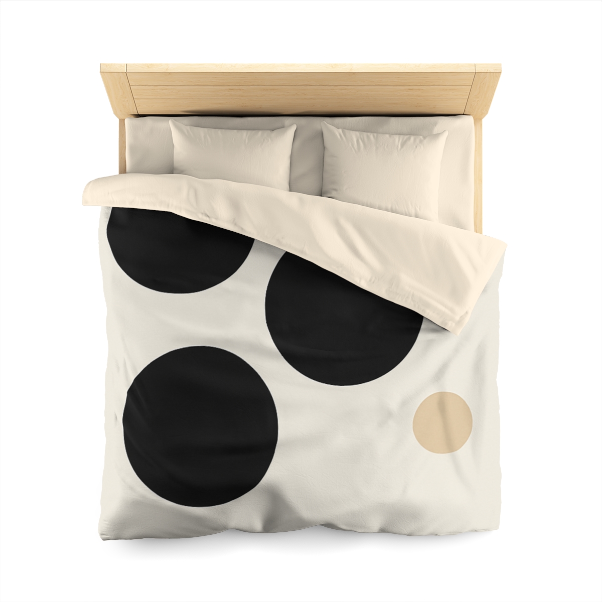 Asymmetric Dot Cluster unique patterned duvets