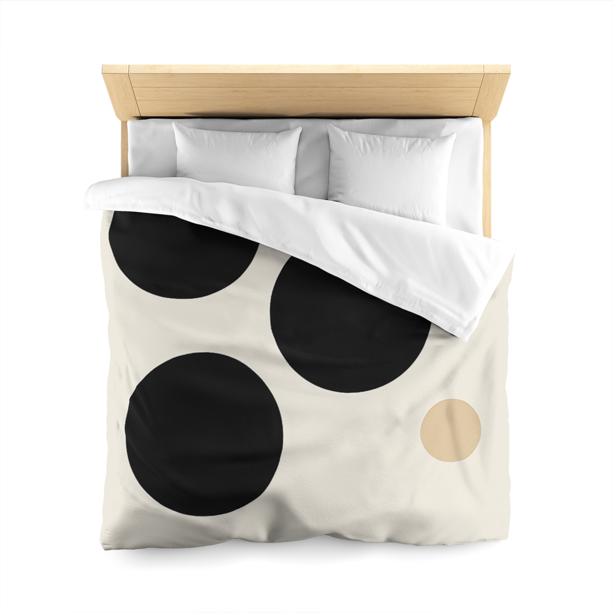 Asymmetric Dot Cluster unique patterned duvets