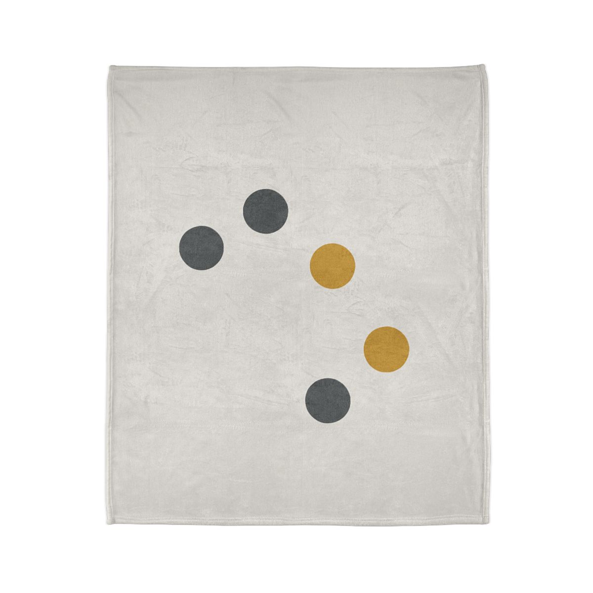 Asymmetric Dot Cluster decorative home blankets