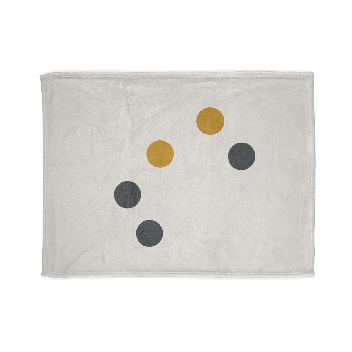 Asymmetric Dot Cluster decorative home blankets