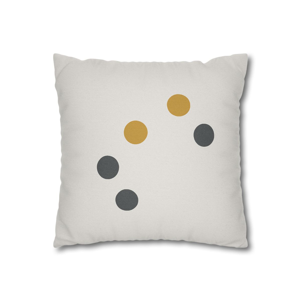 Asymmetric Dot Cluster designer print pillow cases