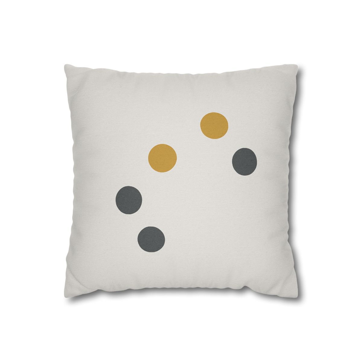 Asymmetric Dot Cluster designer print pillow cases