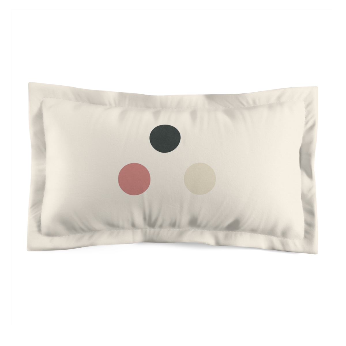 Asymmetric Dot Cluster personalized decorative pillows