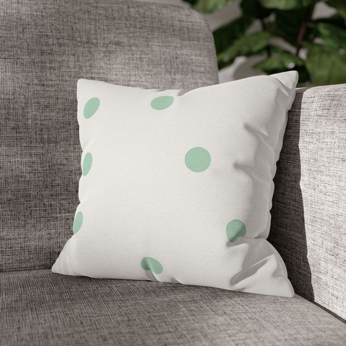 Asymmetric Dot Grid trendy patterned pillow cases