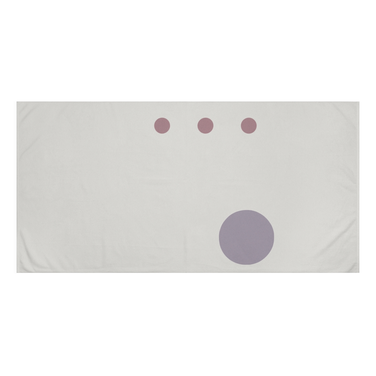 Asymmetric Dot Grid Trio soft cotton towels