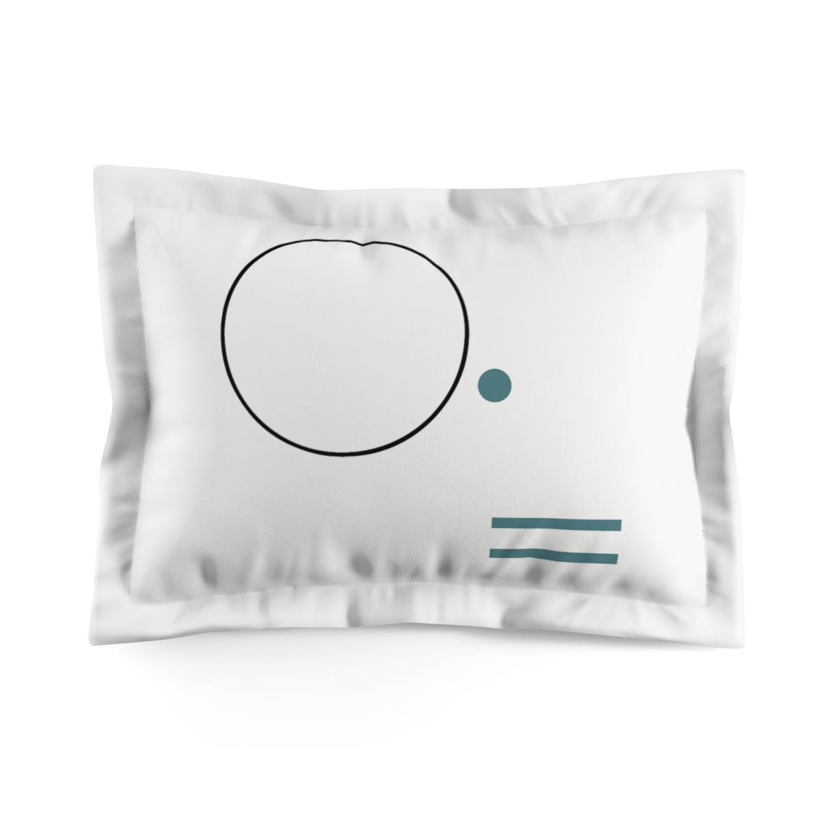 Asymmetric Ring And Bar Counterbalance personalized decorative pillows