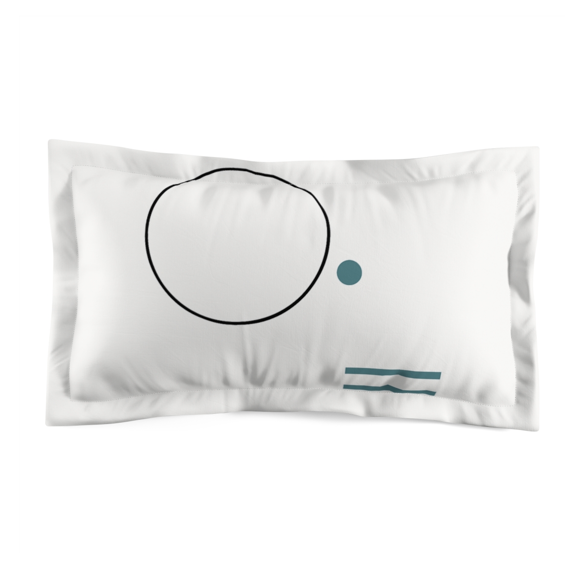 Asymmetric Ring And Bar Counterbalance personalized decorative pillows