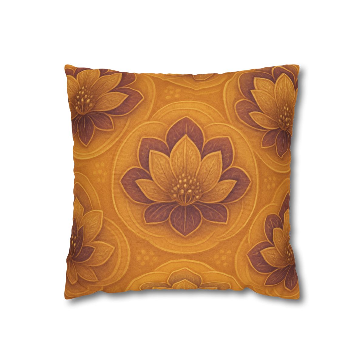Auric Blossom Halo personalized pillow covers