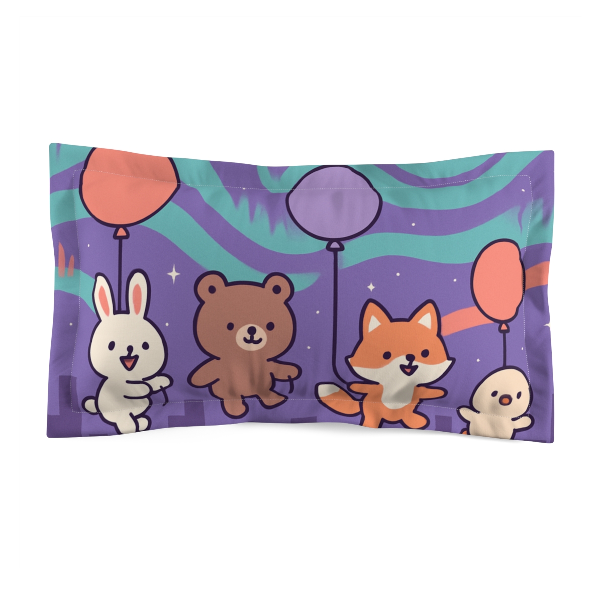 Aurora Balloon Parade custom pillows