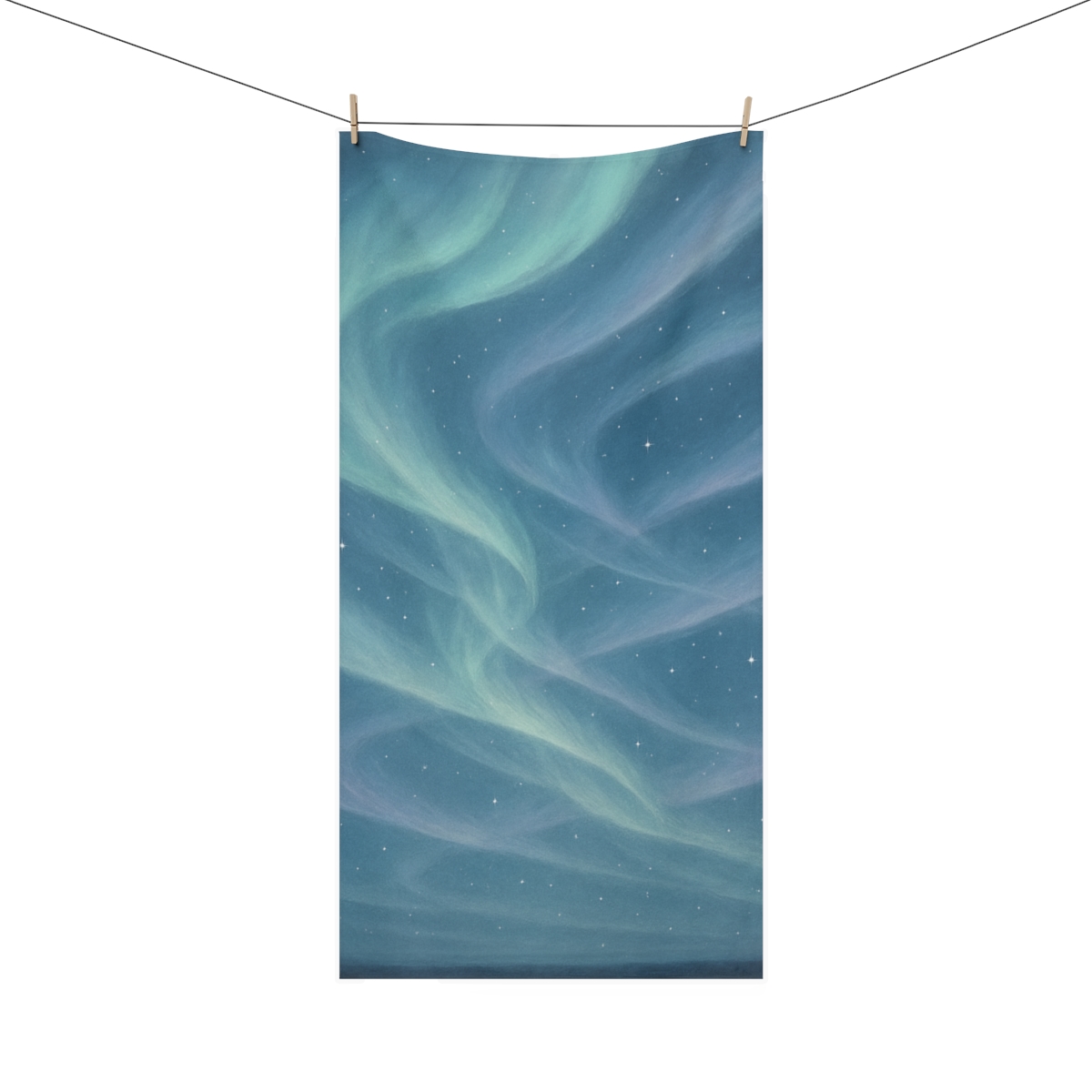 Aurora Drift Constellation Veil decorative home towels