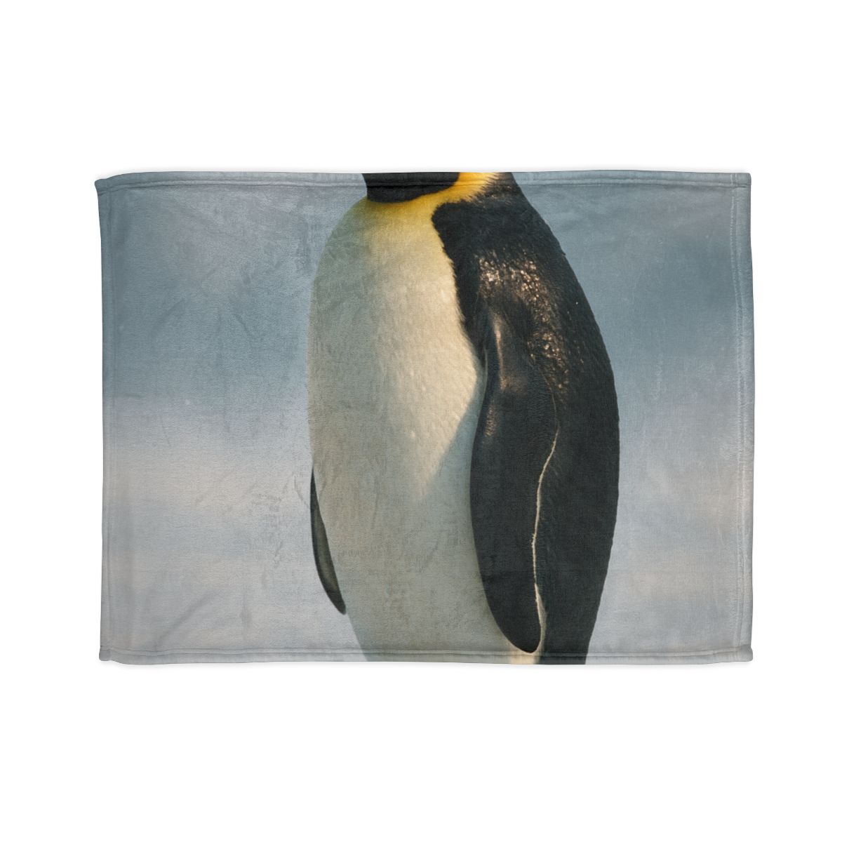 Aurora Drift Emperor Penguin stylish throw blankets