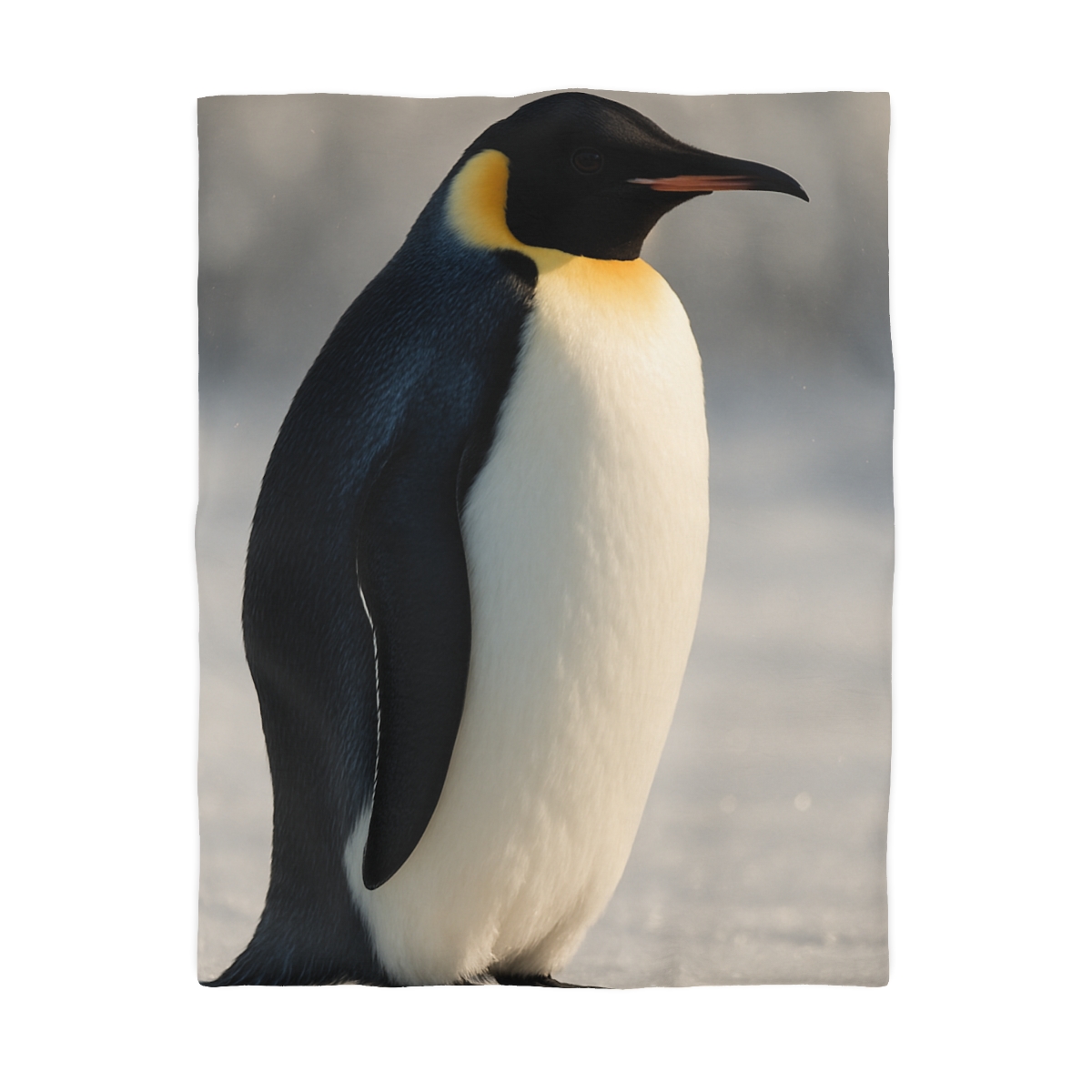 Aurora Drift Emperor Penguin custom duvets