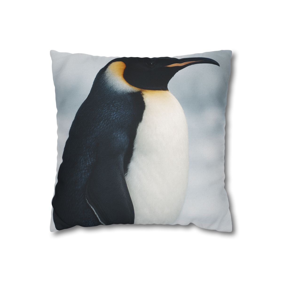 Aurora Drift Emperor Penguin comfortable bedding pillow covers