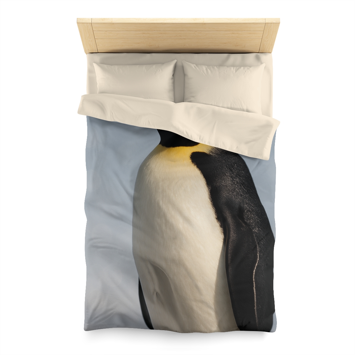 Aurora Drift Emperor Penguin warm winter duvets