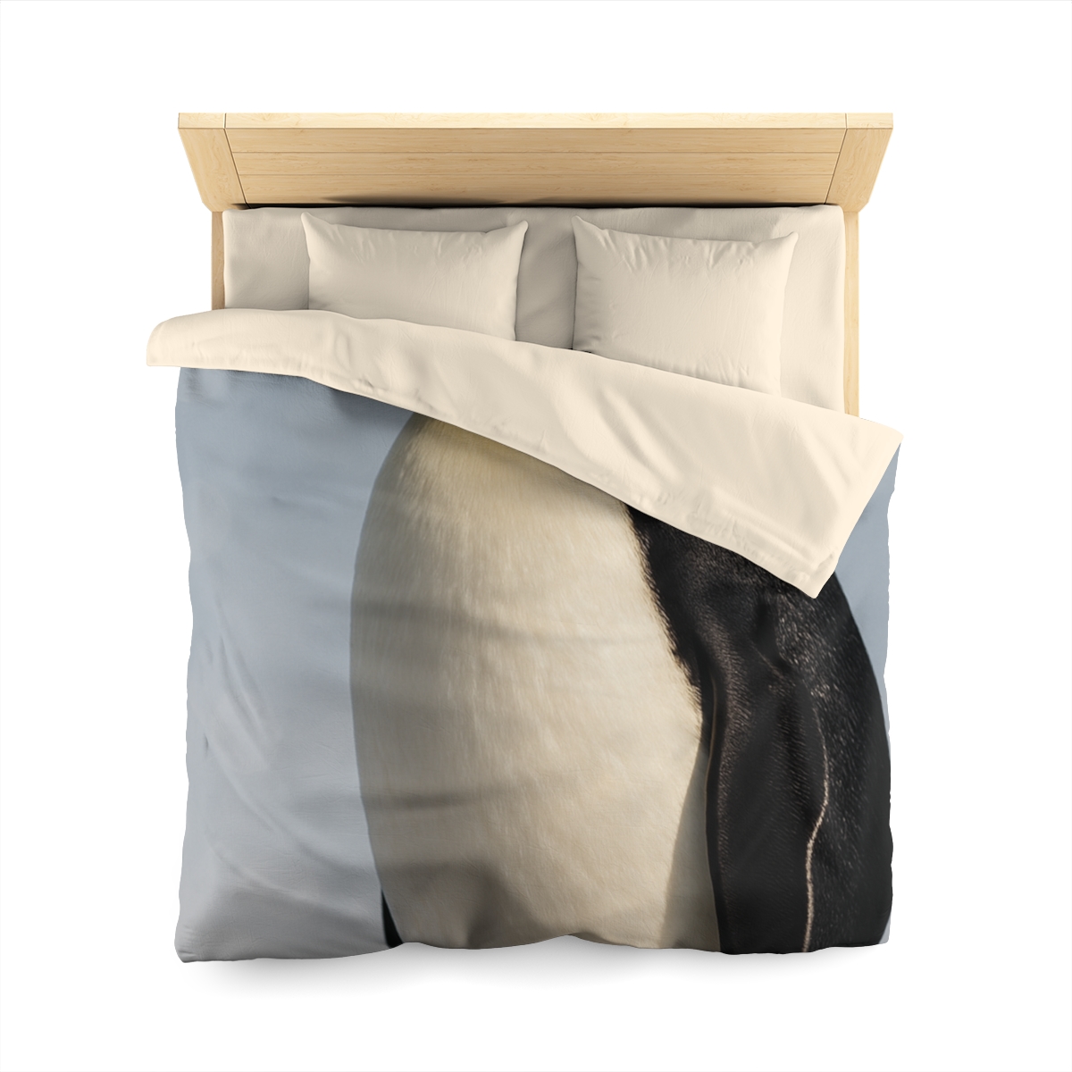 Aurora Drift Emperor Penguin warm winter duvets