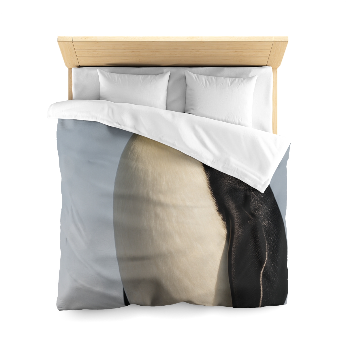 Aurora Drift Emperor Penguin warm winter duvets