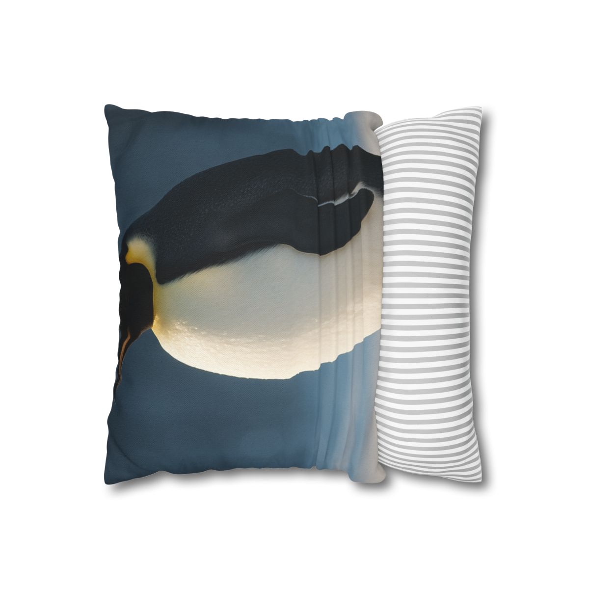 Aurora Drift Emperor Penguin trendy patterned pillow cases