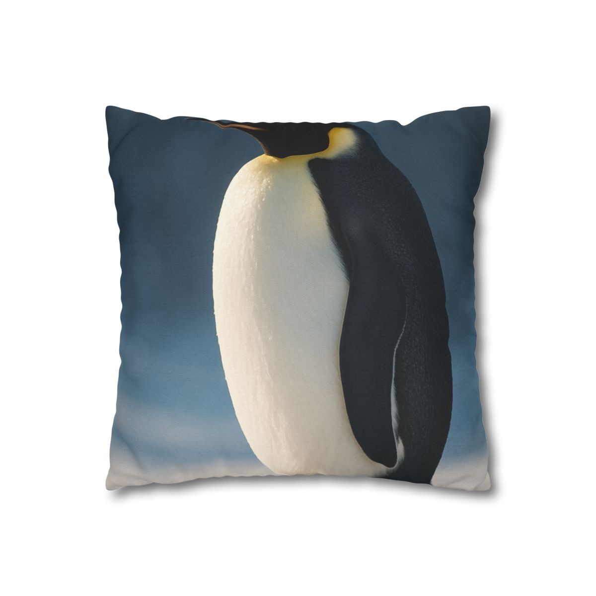 Aurora Drift Emperor Penguin trendy patterned pillow cases