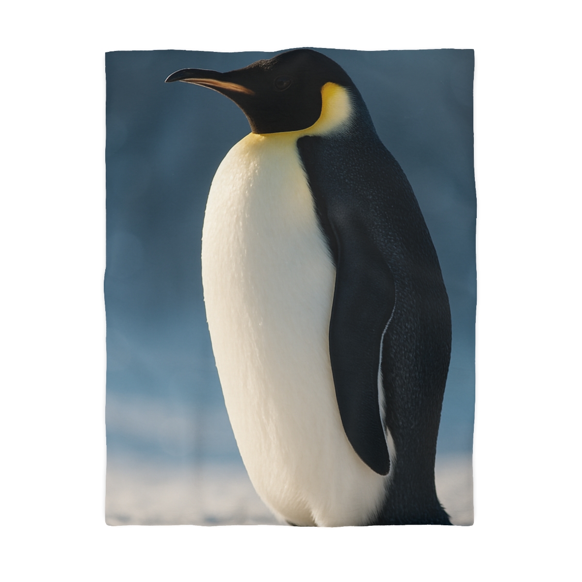 Aurora Drift Emperor Penguin custom duvets