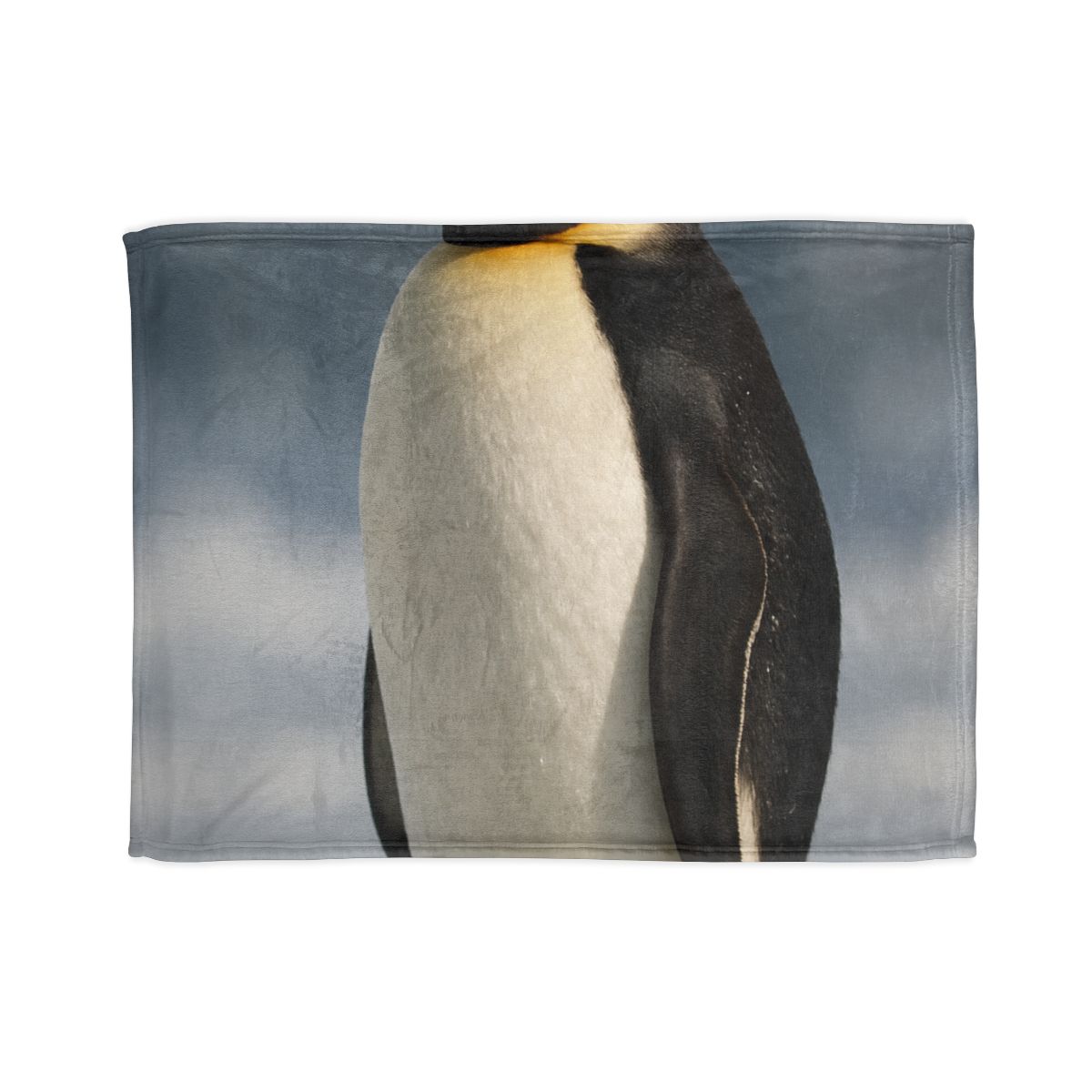 Aurora Drift Emperor Penguin trendy patterned blankets