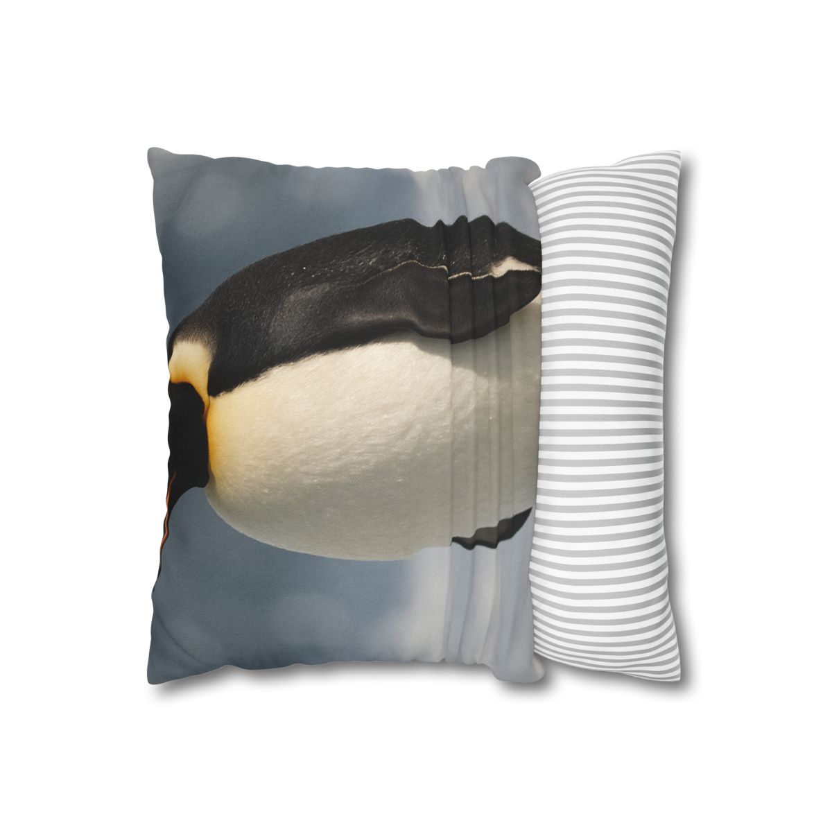 Aurora Drift Emperor Penguin stylish decorative pillowcases