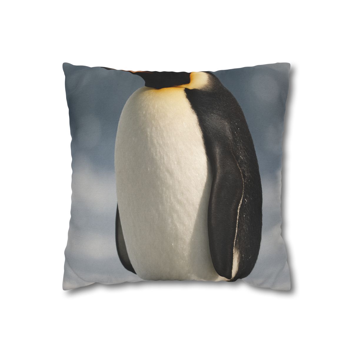 Aurora Drift Emperor Penguin stylish decorative pillowcases