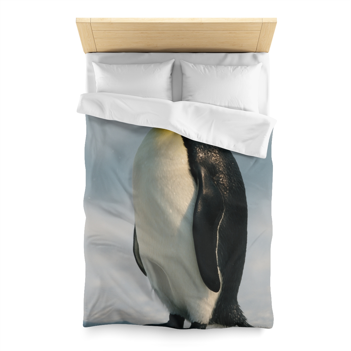 Aurora Drift Emperor Penguin warm winter duvets