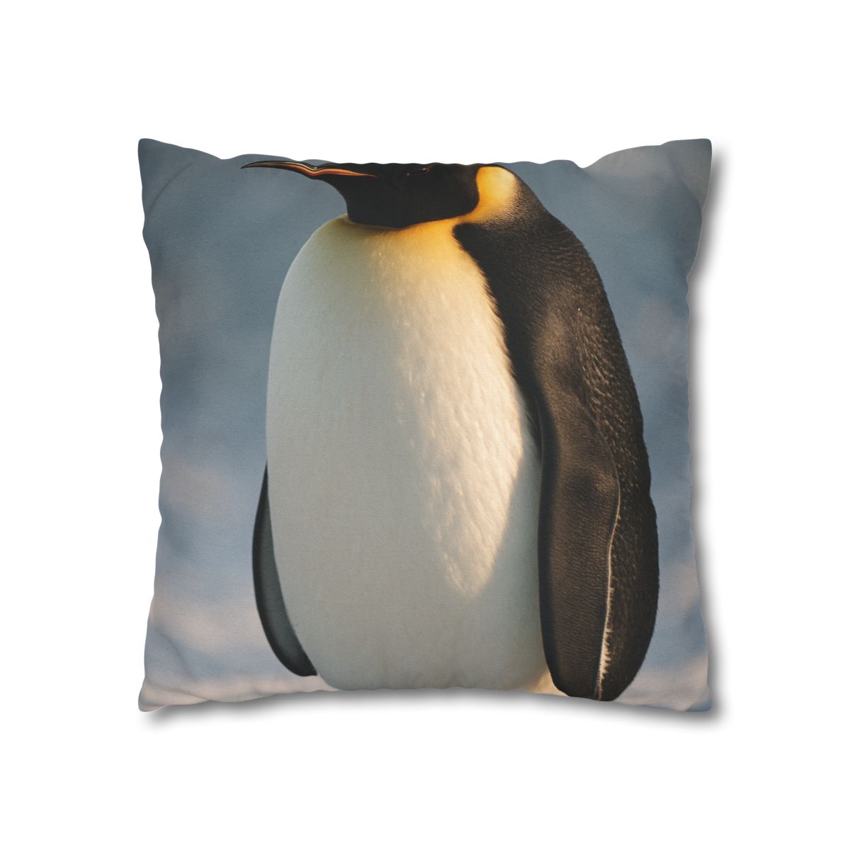 Aurora Drift Emperor Penguin unique gift pillow cases