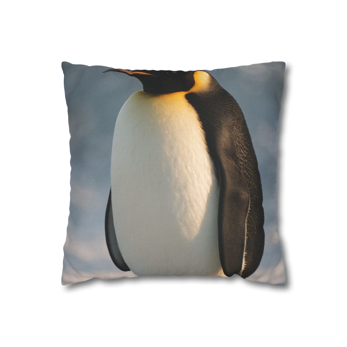 Aurora Drift Emperor Penguin unique gift pillow cases