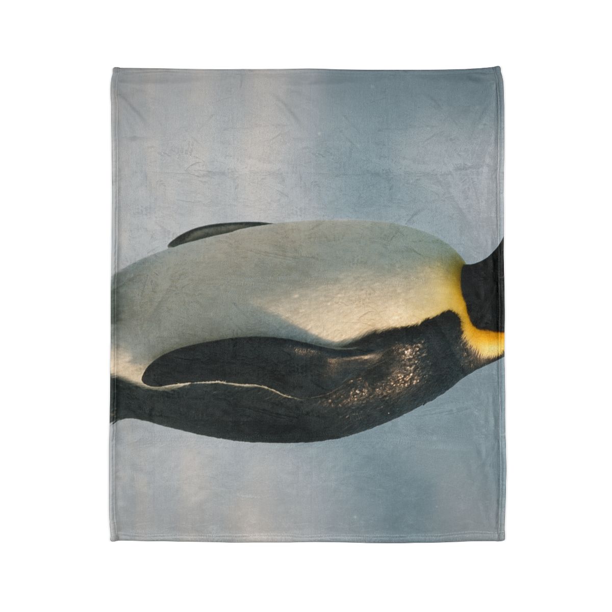 Aurora Drift Emperor Penguin stylish throw blankets