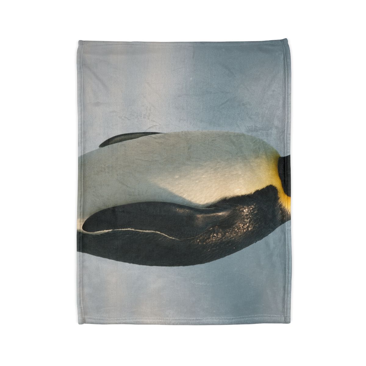 Aurora Drift Emperor Penguin stylish throw blankets